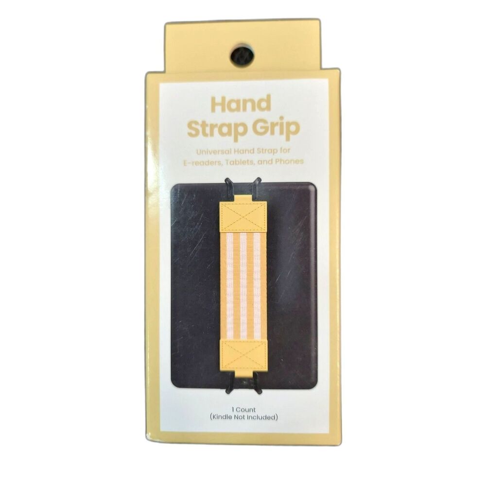 Hand Strap Grip Universal for Tablet, iPad, Kindle, Phone, Anything 6-8 inches